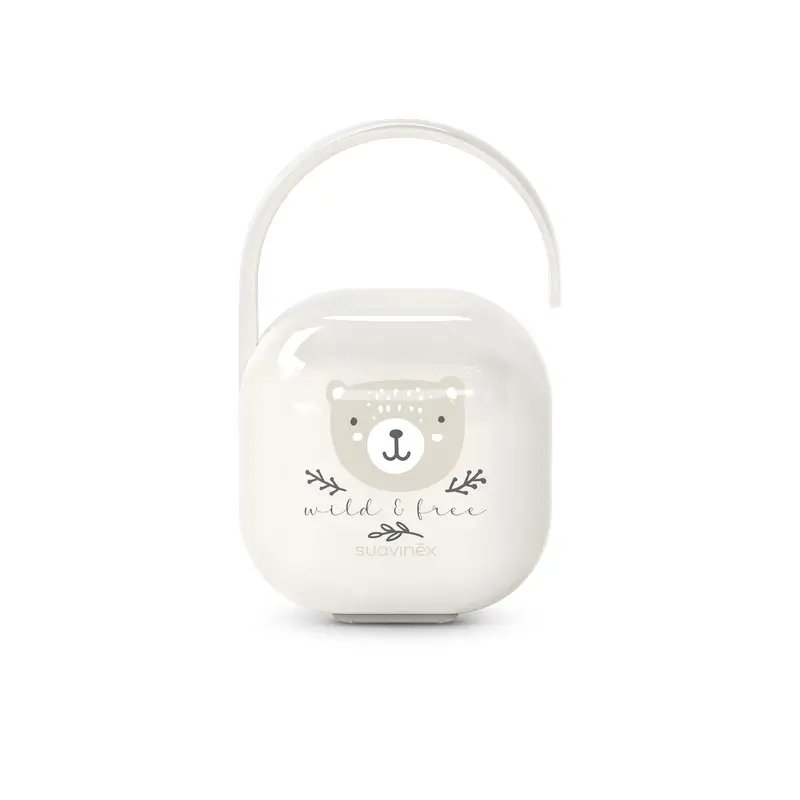 Suavinex Porte sucette +0 mois Wild&Free Beige - Image 6
