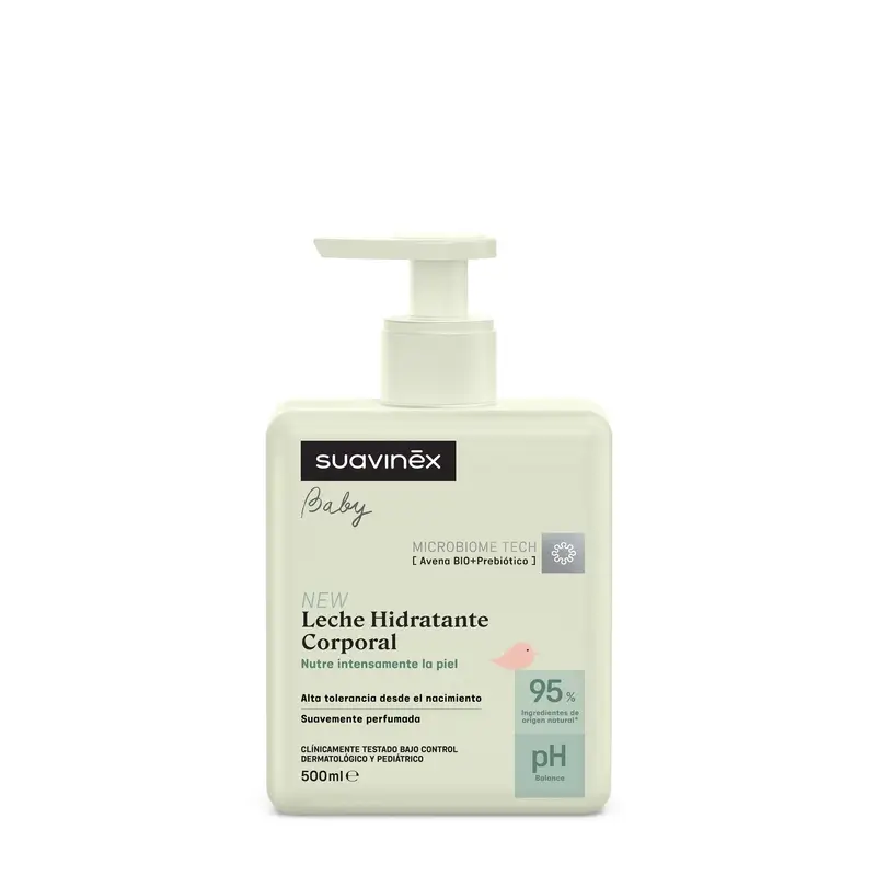 Lait corporel hydratant Suavinex Baby, 500 ml