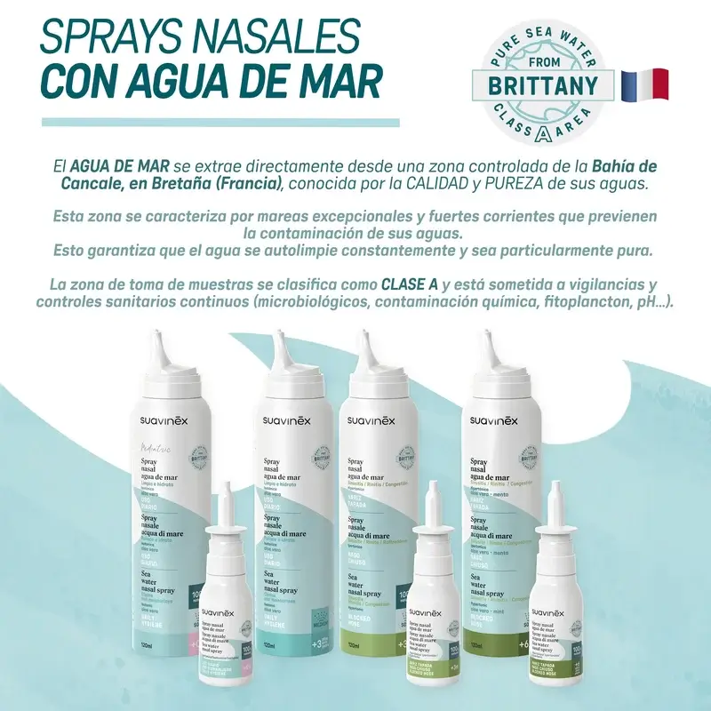 Suavinex Spray Décongestionnant Nasal Pour Bébés +3 Mois, 30 ml - Image 4