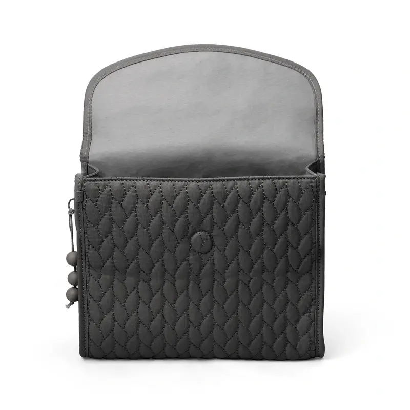 Trousse de toilette en tissu pour nouveau-né Suavinex, gris - Image 2