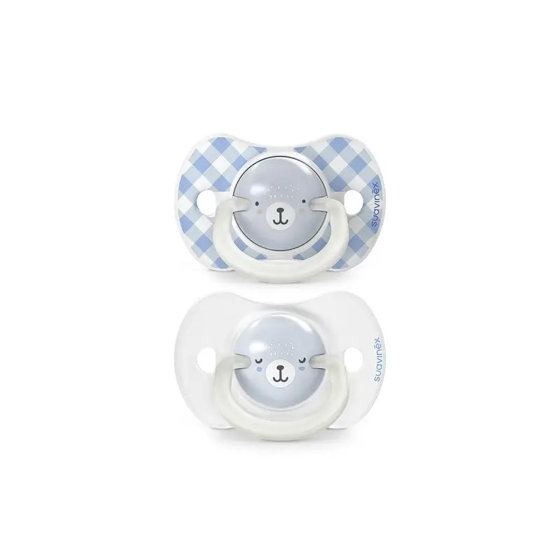 Suavinex Night & Day Night Soothers Sx Pro Nipple 0/6 Months Blue, 2 unités - Image 6