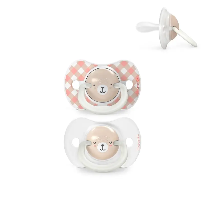 Suavinex Sucettes Night & Day Tétine Night & Day Sx Pro 0/6 Mois Rose, 2 unités - Image 3