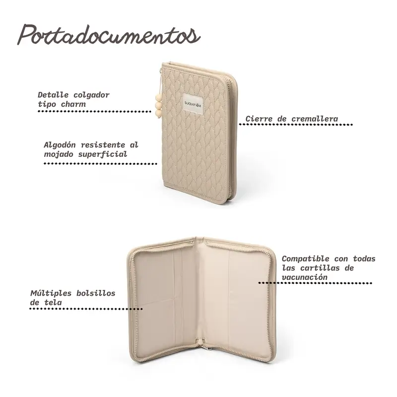 Porte-documents Suavinex, gris - Image 6