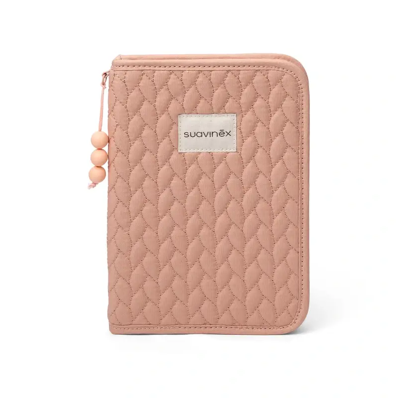 Porte-documents Suavinex, rose