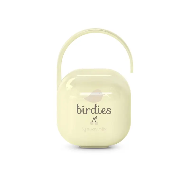 Suavinex Porte sucette +0 mois Birdies Beige