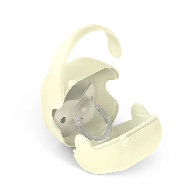 Suavinex Porte sucette +0 mois Birdies Beige - Image 3