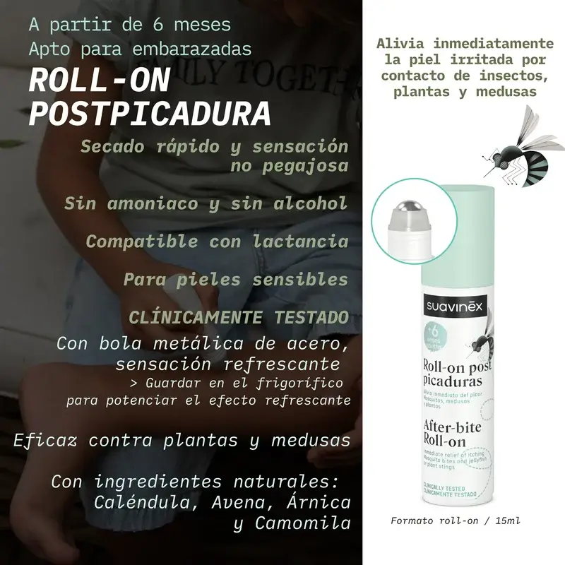 Suavinex Roll-On Post-Blessure, +6 Mois, 15 Ml - Image 4