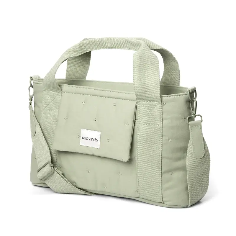 Suavinex Corbeille à pain rectangulaire Poésie verte Porte-bébé - Image 5