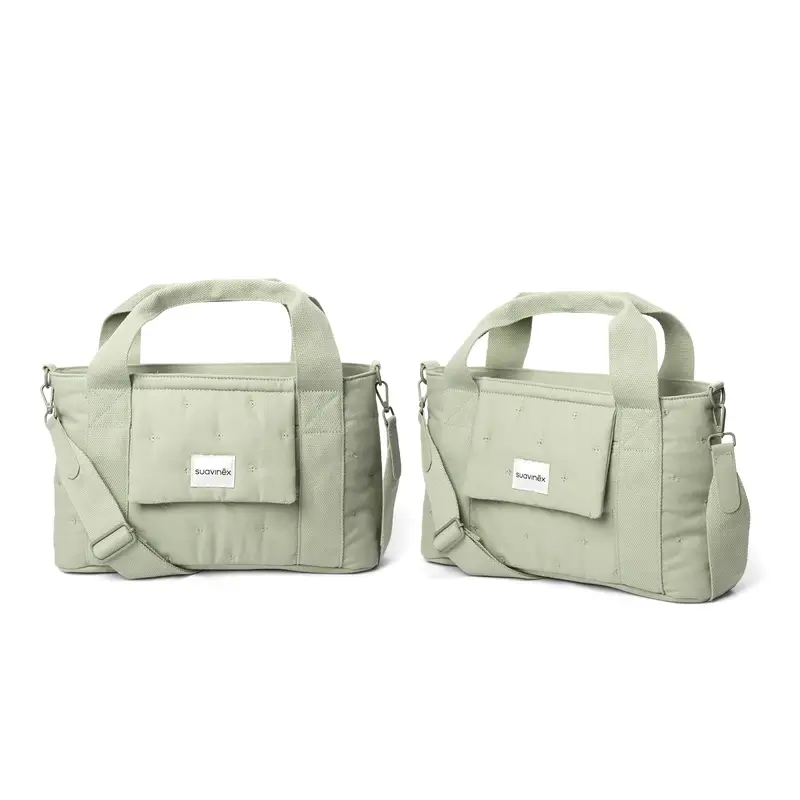 Suavinex Corbeille à pain rectangulaire Poésie verte Porte-bébé - Image 6