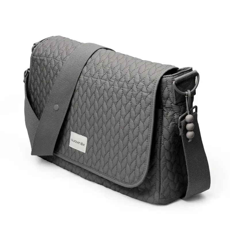 Sac à bandoulière de maternité Suavinex, gris - Image 2