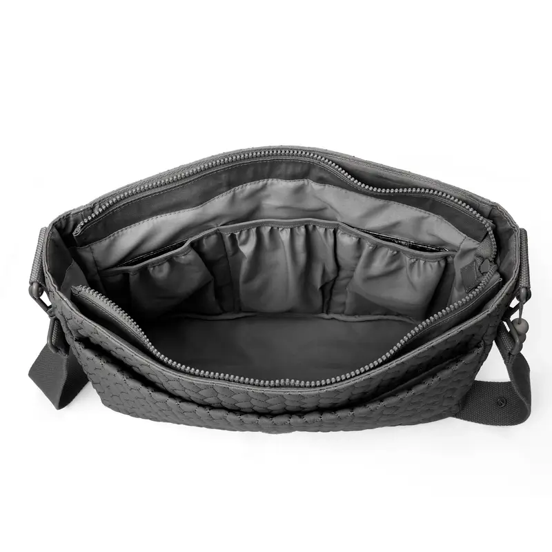 Sac à bandoulière de maternité Suavinex, gris - Image 3