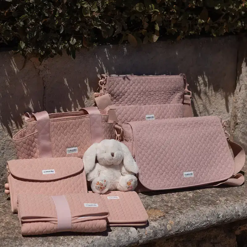 Sac de maternité Suavinex, rose - Image 6