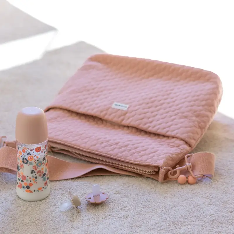 Sac de maternité Suavinex, rose - Image 4