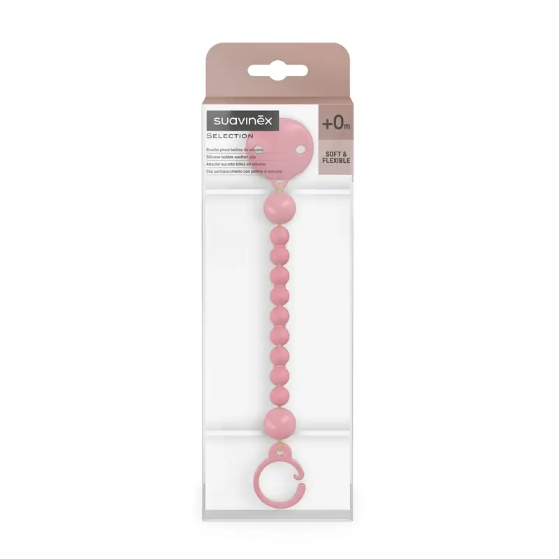 Pince en silicone Suavinex, Fuchsia - Image 2