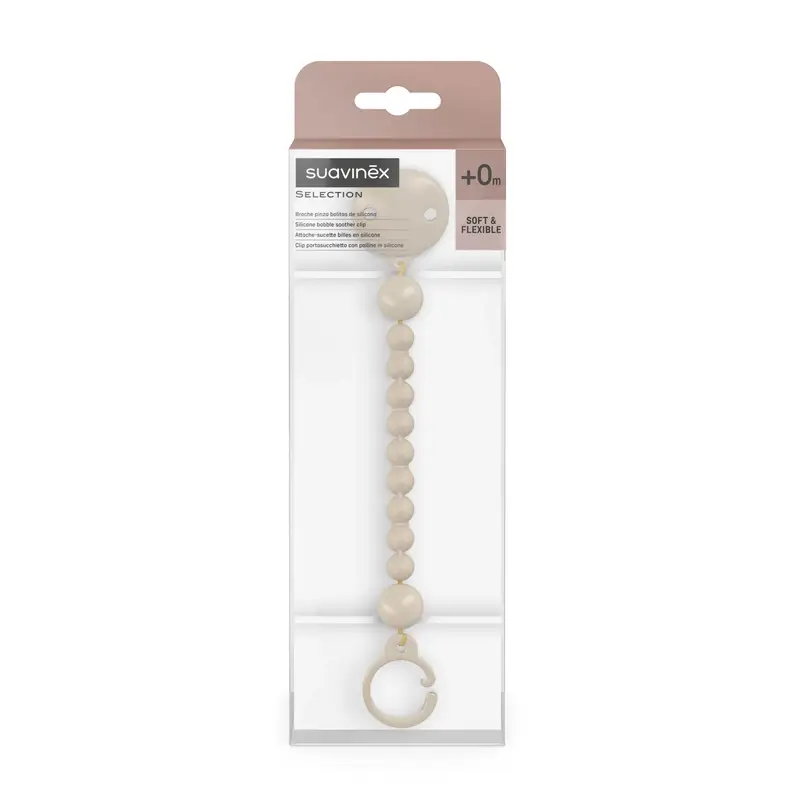 Pince en silicone Suavinex, crème irlandaise - Image 2
