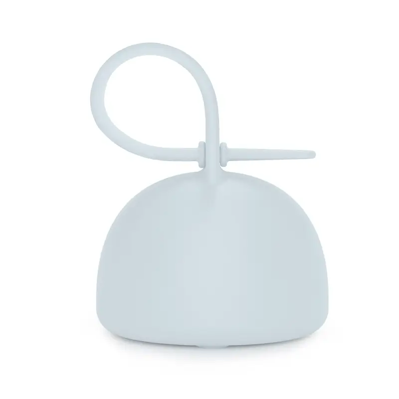 Suavinex Porte sucette en silicone avec poignée, +0 mois, Ballad Blue