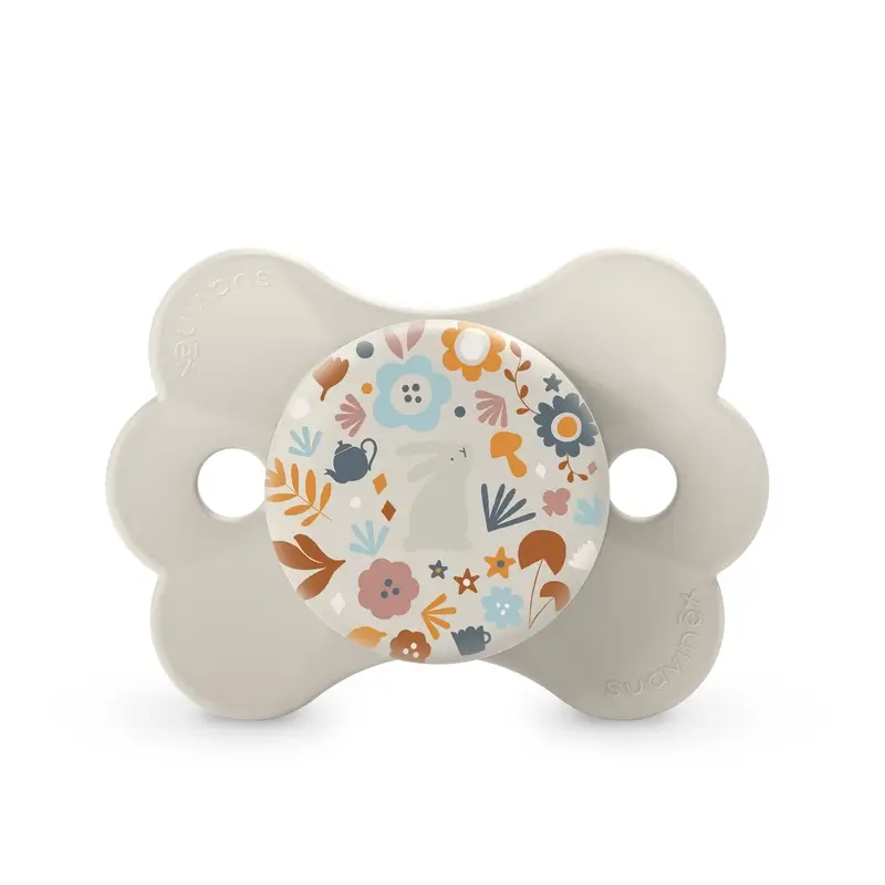 Suavinex Sucette Sx Pro 6/18 Mois, Wonderland Beige