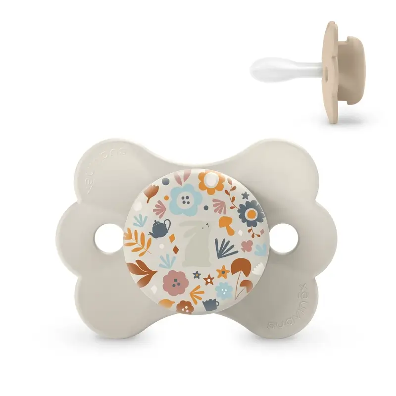 Suavinex Sucette Sx Pro 6/18 Mois, Wonderland Beige - Image 2