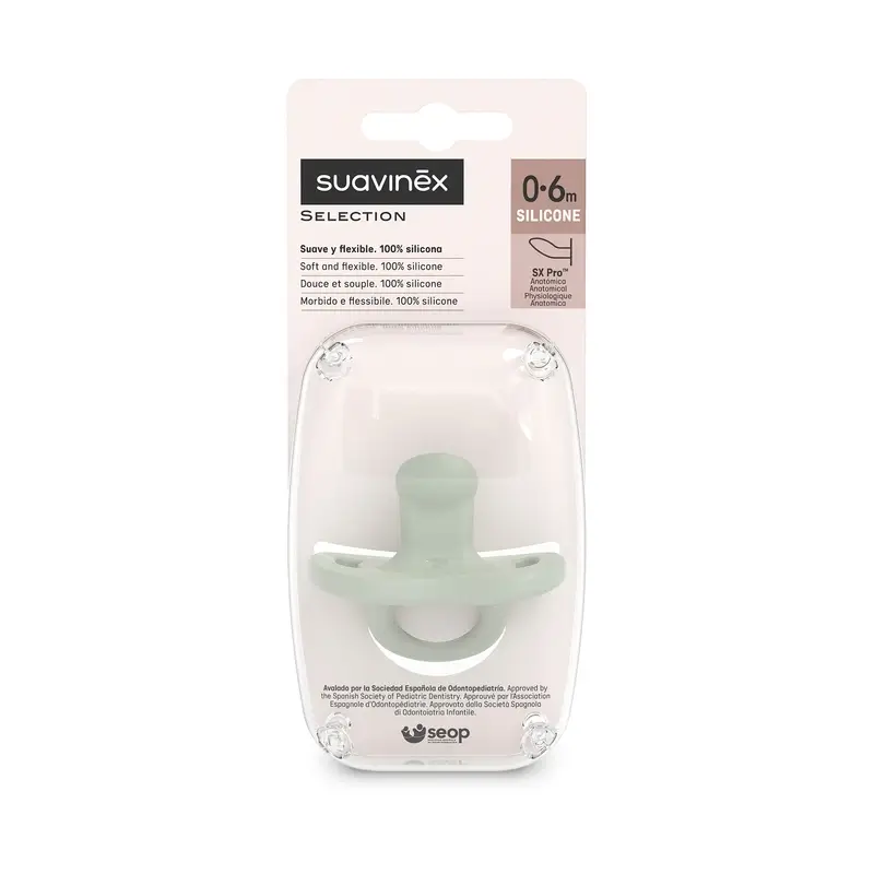 Suavinex Sucettes Tétine Sx Pro 0/6 Mois Couleur Essence Vert - Image 3