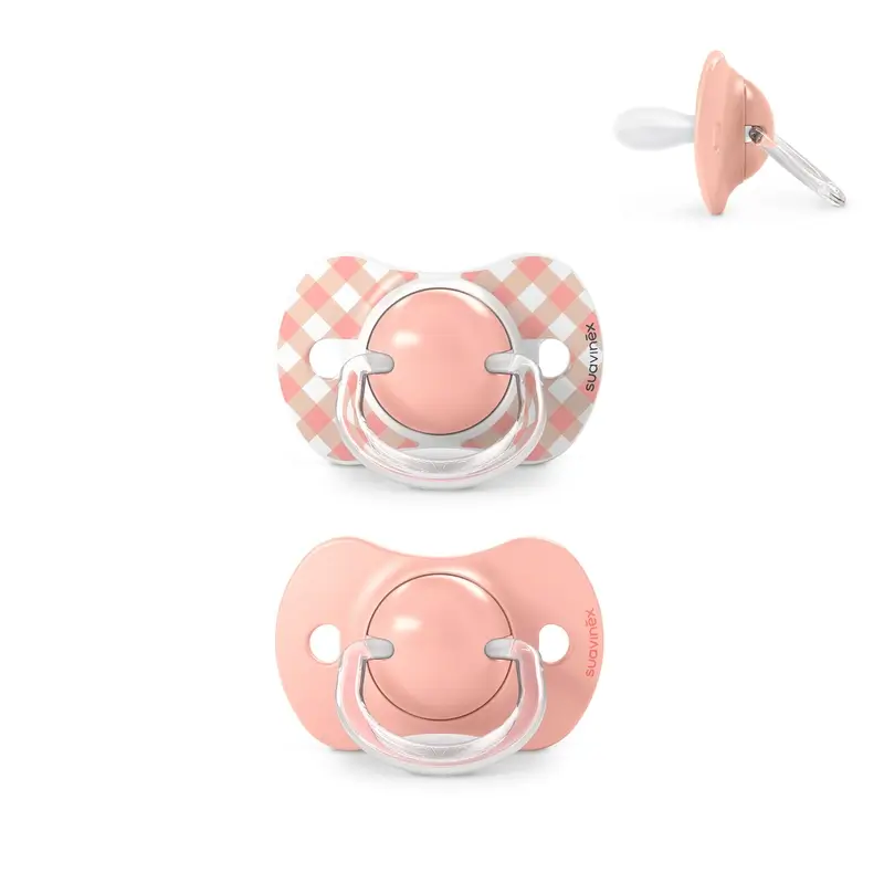 Suavinex Sucettes Sx Pro Teat 0/6 Mois Wild&Free Pink, 2 unités - Image 2