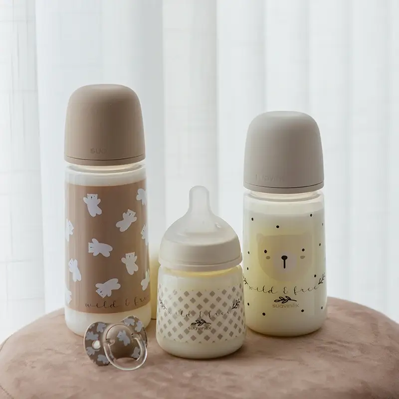 Suavinex Sucettes Sx Pro Teat 0/6 Mois Wild&Free Beige, 2 unités - Image 4