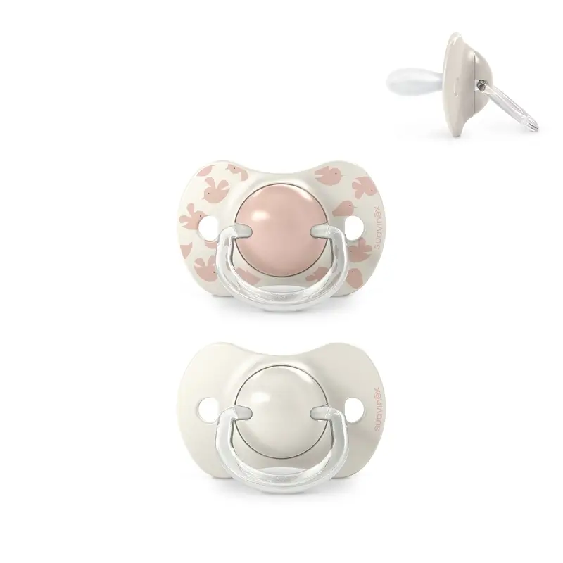 Suavinex Sucettes Tétine Sx Pro 6/18 Mois Birdies Pink, 2 unités - Image 2
