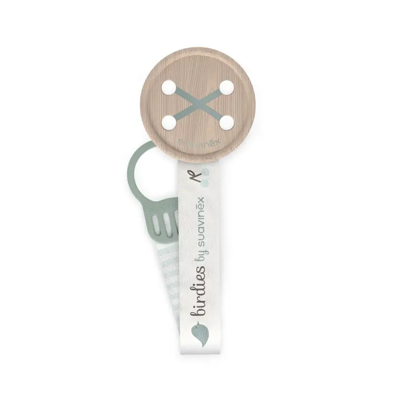 Suavinex Dummy Tape +0 mois Birdies Green