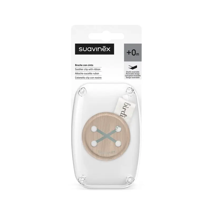 Suavinex Dummy Tape +0 mois Birdies Green - Image 2