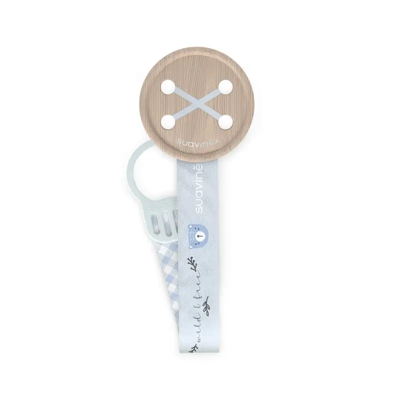 Suavinex Tape sucette +0 mois Wild&Free Blue