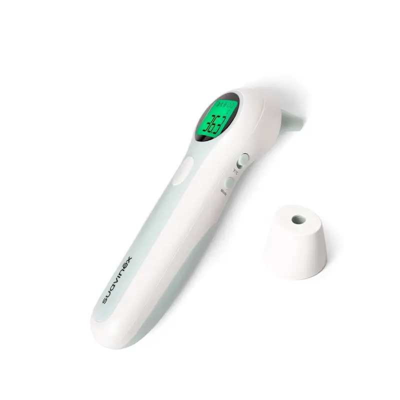 Thermomètre infrarouge Suavinex avec sac de transport et piles - Image 6