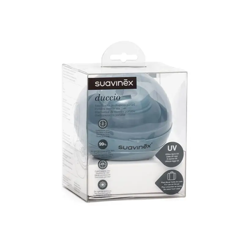 Suavinex Duccio Uv Stérilisateur de sucette, bleu - Image 3