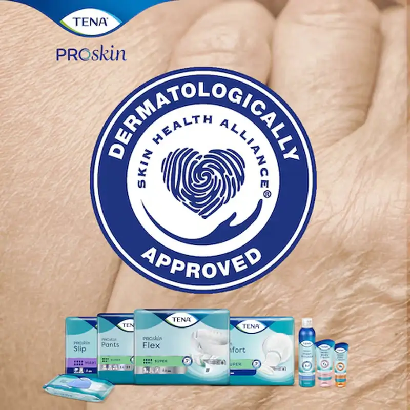 Tena Proskin Elastic Slip Large Super Night , 80 unités - Image 4