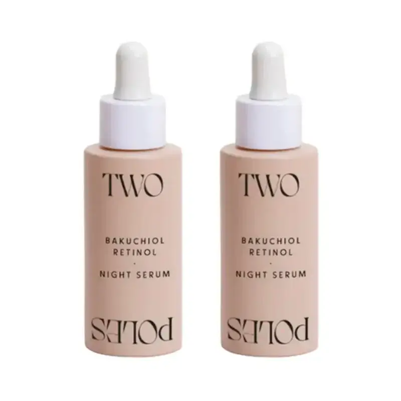 Sérum de nuit Two Poles, paquet de 2 x 30 ml