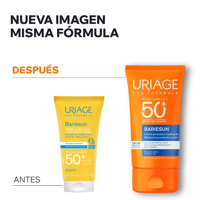 Uriage Bariésun Crème non parfumée Spf50+, 50 ml - Image 8