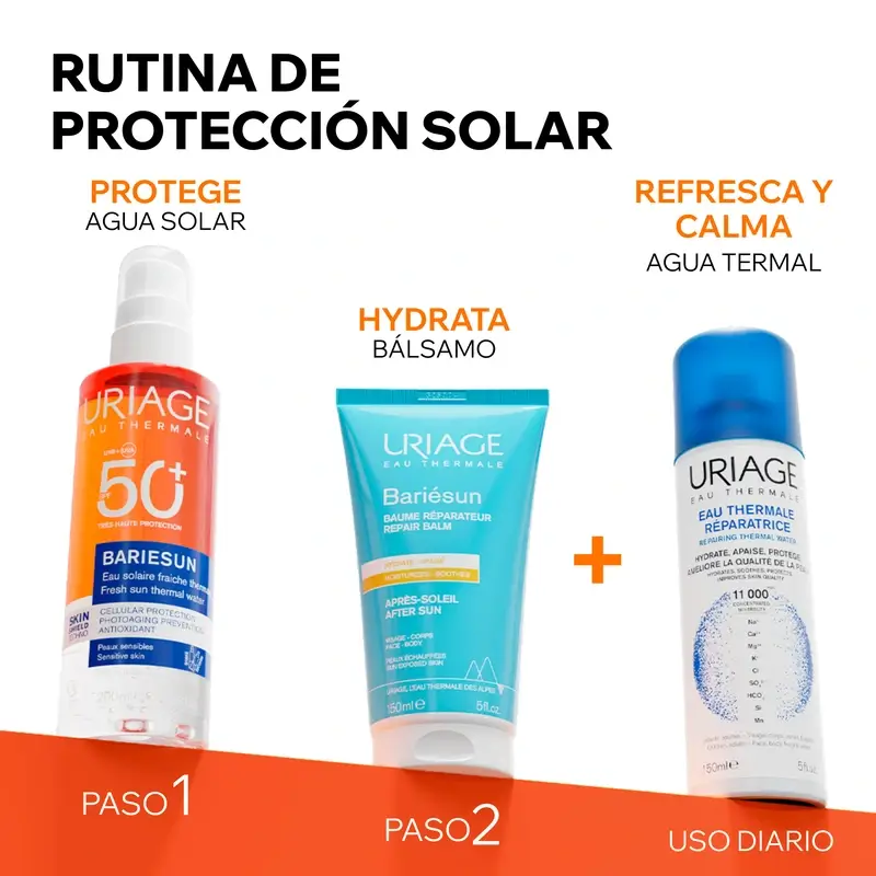 Uriage Bariésun Eau solaire rafraîchissante Spf50+, 200ml - Image 7