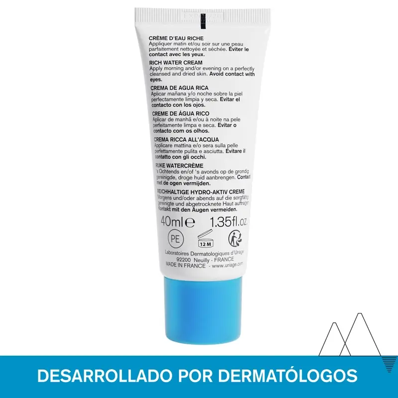 Uriage Eau Thermale Crème riche en eau 40Ml - Image 3