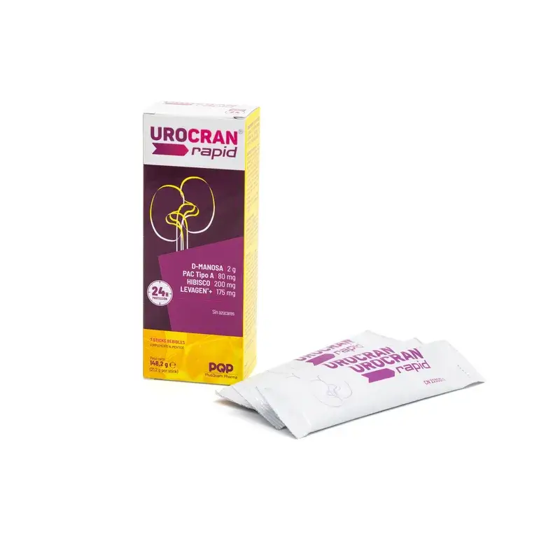 Urocran Rapid 7 bâtonnets buvables, 20 ml - Image 2