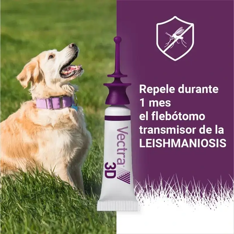 Vectra 3D Dog 1,5-4 Kg, Pack 2 x 3 Pipettes - Image 3