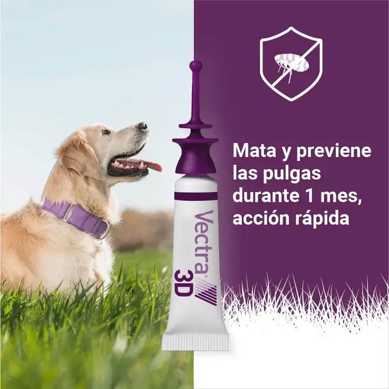 Vectra 3D Dog 1,5-4 Kg, Pack 2 x 3 Pipettes - Image 6
