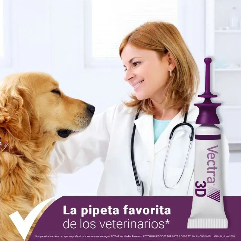 Vectra 3D Dog 1,5-4 Kg, Pack 2 x 3 Pipettes - Image 8