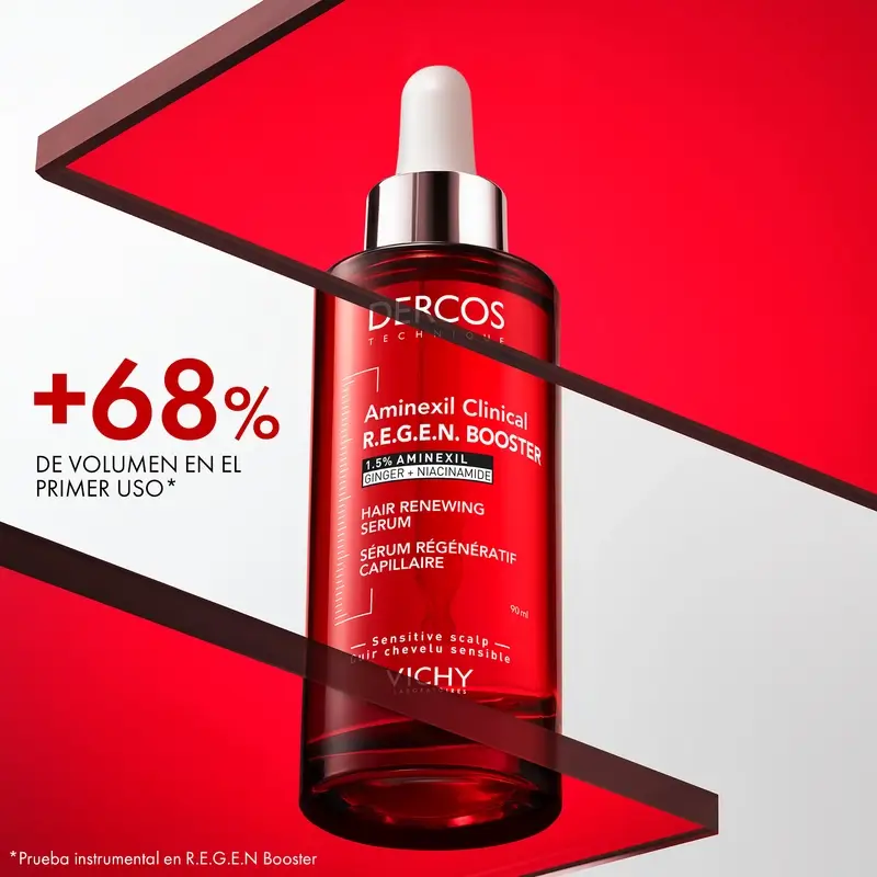 Vichy Dercos Aminexil Clinical R.E.G.E.N. Booster Hair Serum 90 Ml - Image 4