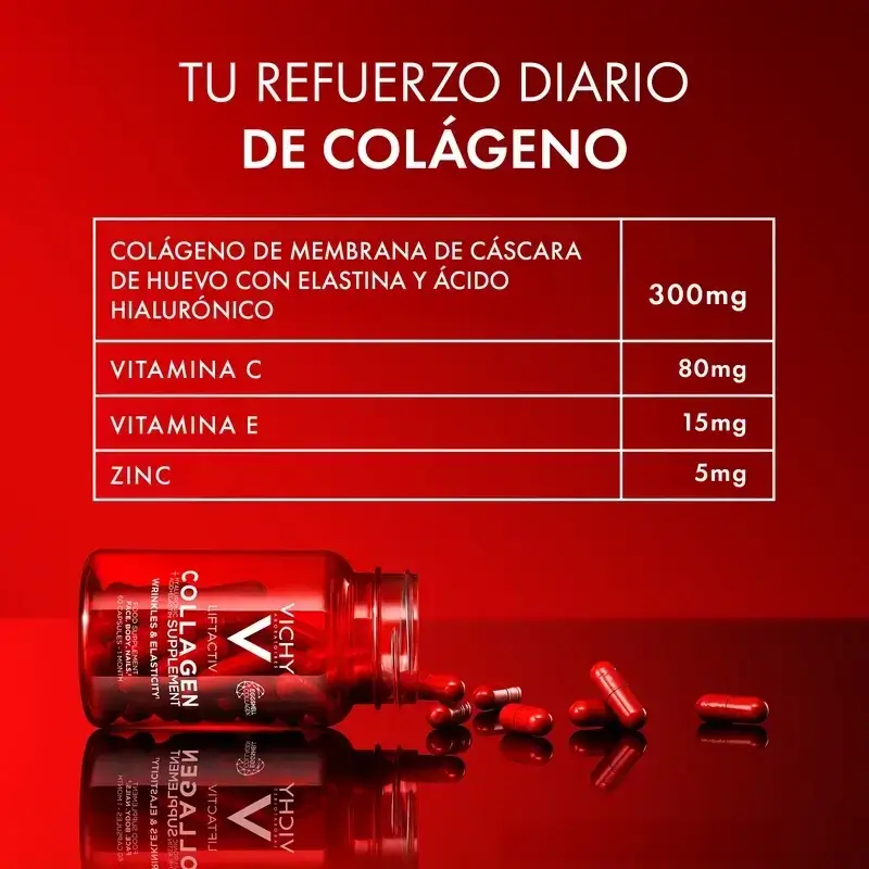 Vichy Liftactiv Collagène Anti-Age Avec Vitamines Et Minéraux, 2X60 Capsules - Image 11