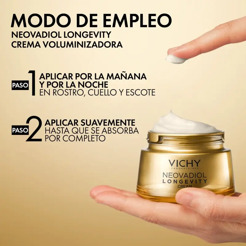 Vichy Neovadiol Longevity Volumising Replenishing Cream, 50 ml - Image 7