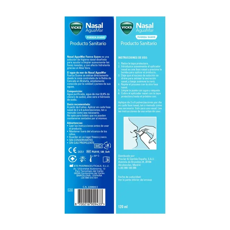 Vicks Nasal Gouttes nasales - Squirt Strength, 120 ml - Image 3