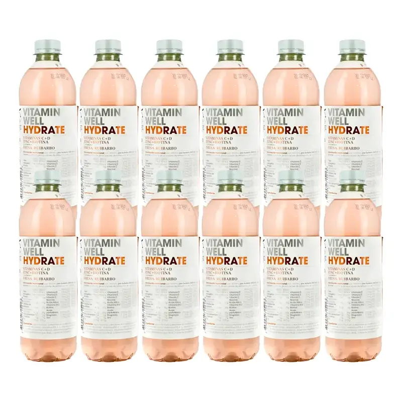 Vitamin Well Hydrate, paquet de 12 x 500 ml