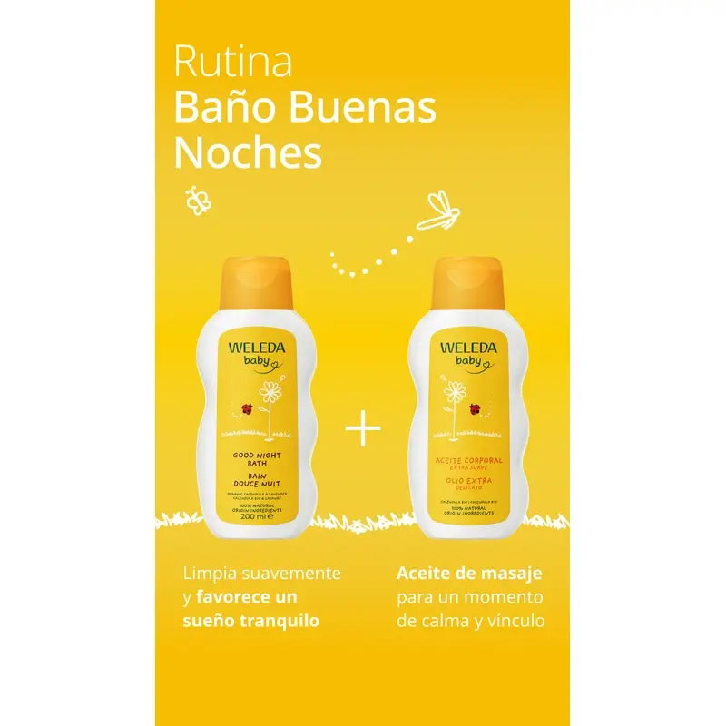 Weleda Bain de nuit au calendula, 200 ml - Image 6