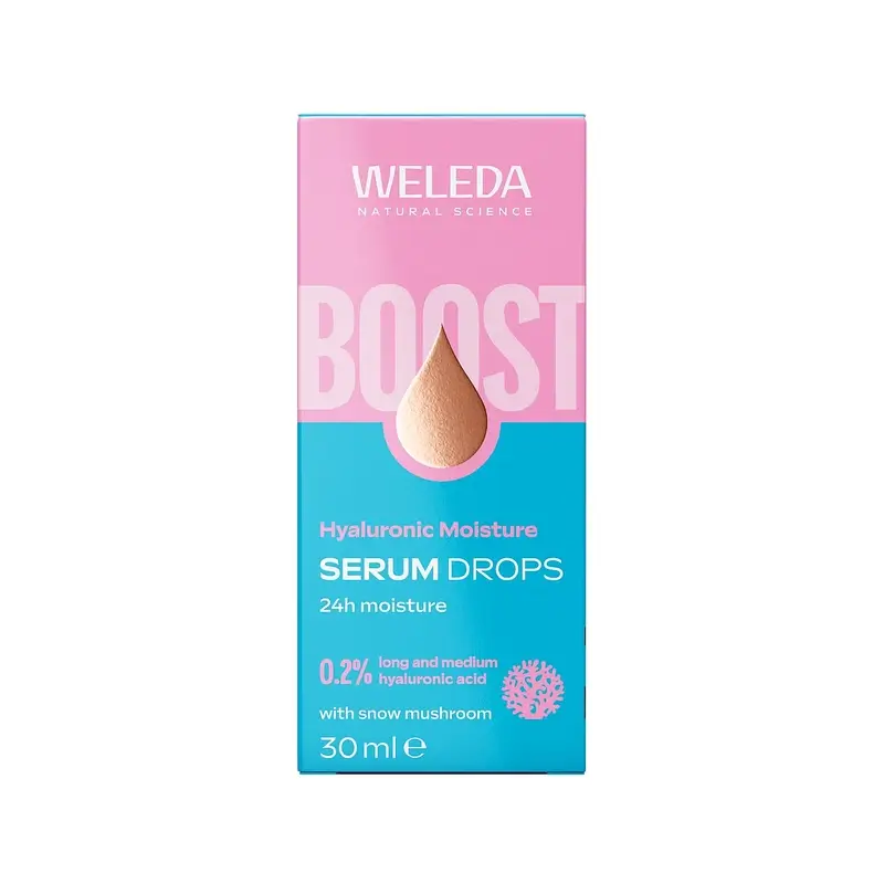 Weleda Sérum Hydratant Booster Gouttes à l'Acide Hyaluronique, 30 ml - Image 3