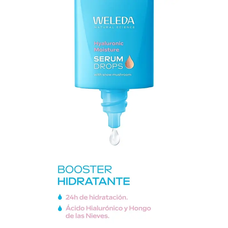 Weleda Sérum Hydratant Booster Gouttes à l'Acide Hyaluronique, 30 ml - Image 5