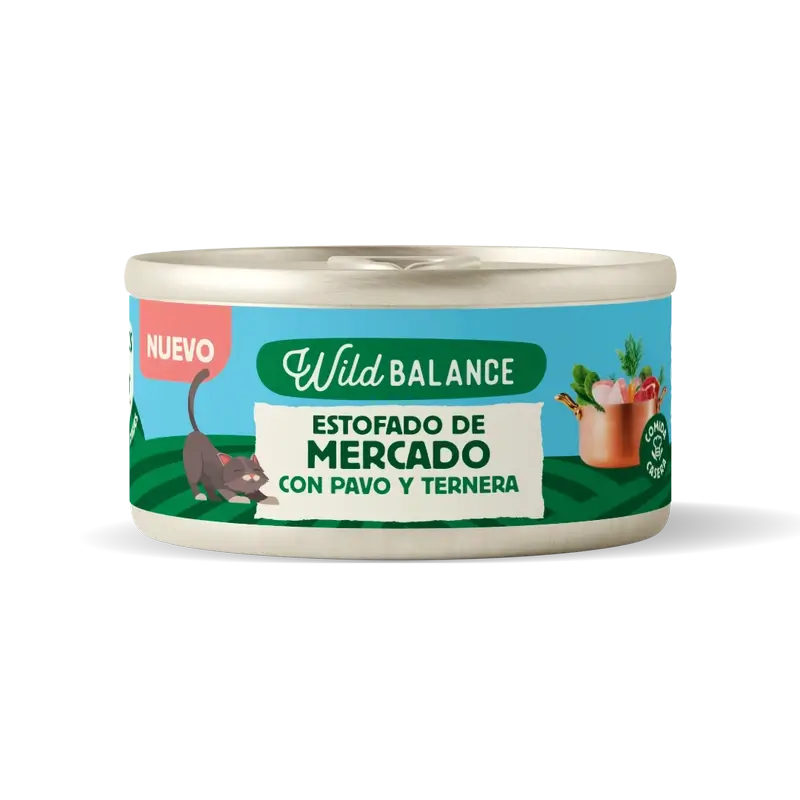 Wild Balance Canned Chef's Recipes Market Stew For Cats, 80 grammes