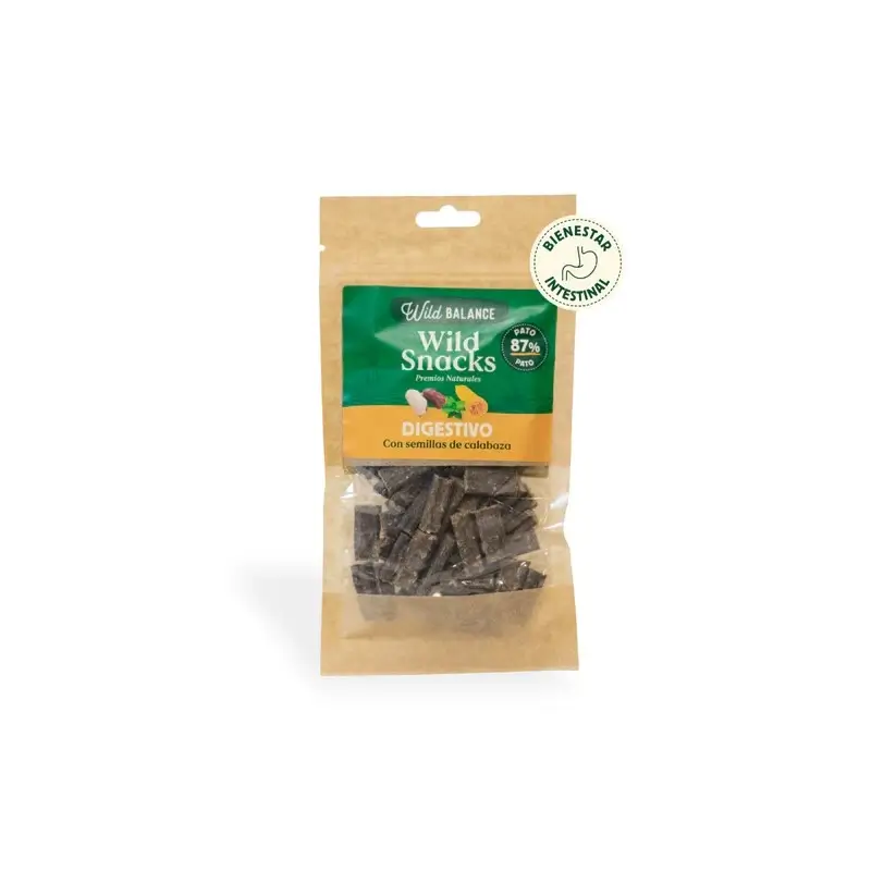 Wild Balance Snack digestif sauvage - Graines de citrouille , 75 grammes